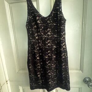 Guess size womens Small lace black dress‎